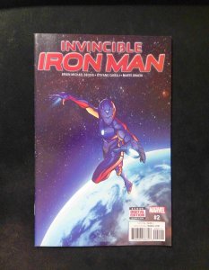 Invnicible Iron Man #2 (3RD SERIES) MARVEL Comics 2017 NM