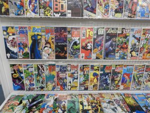 Huge Lot 140+ Comics W/ Swamp Thing, Avengers, Batman, +More! Avg VF- Condition!