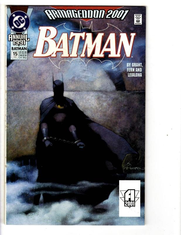 4 Batman DC Comic Books Annual # 13 15 16 18 Joker Elseworlds Eclipso Gotham CB4