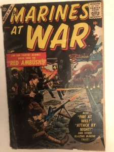 Marines at war 6, GD, Red Ambush!! C all my war books!