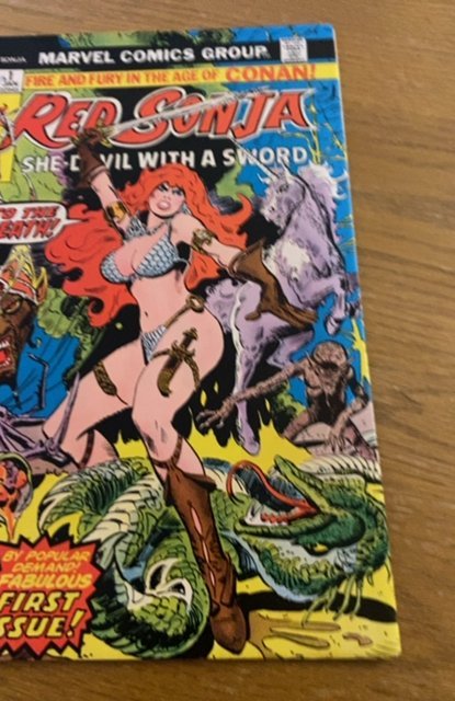 Red Sonja #1 (1977) first solo series 70 series