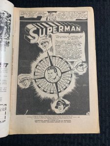 Vintage GIANT SUPERMAN ALBUM Planet Comics #26 GD 2.0 Batman  Hawkman