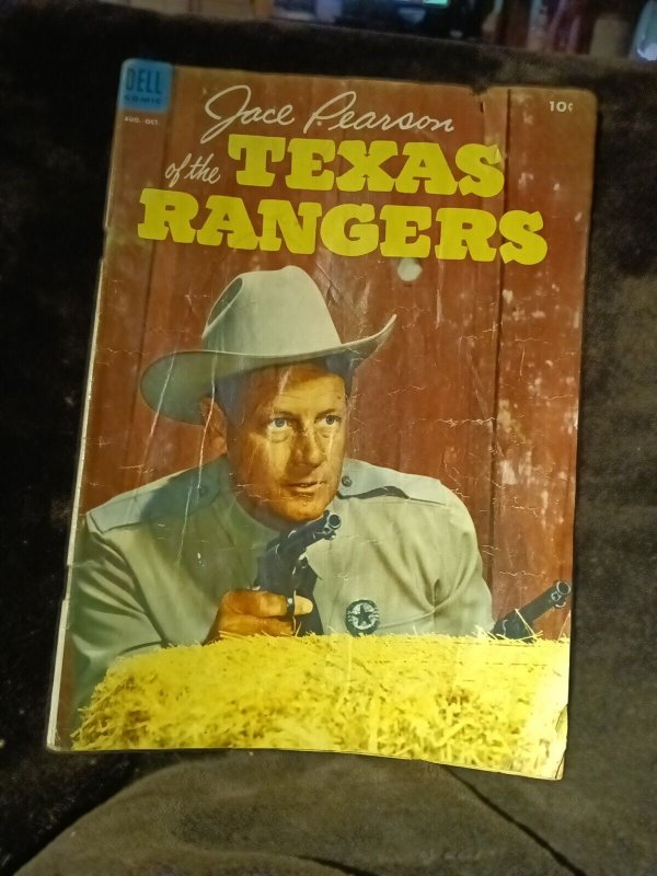 JACE PEARSON OF THE TEXAS RANGERS (1951-1954 DELL) 3 Golden Age COMICS BOOK