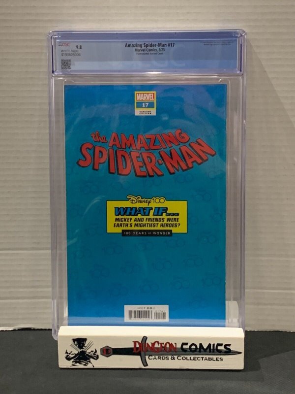 Amazing Spider-Man # 17 CGC 9.8 Pastrovicchio DISNEY100 Variant [GC30]