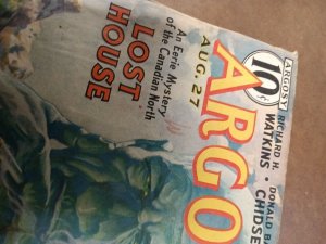 pulp ARGOSY WEEKLY 287 #2 Aug 27 1938 Golden age magazine painted cover sci-fi?