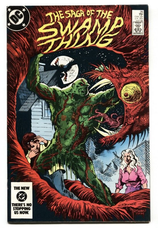 Swamp Thing #26 comic book 1984 Alan Moore issue