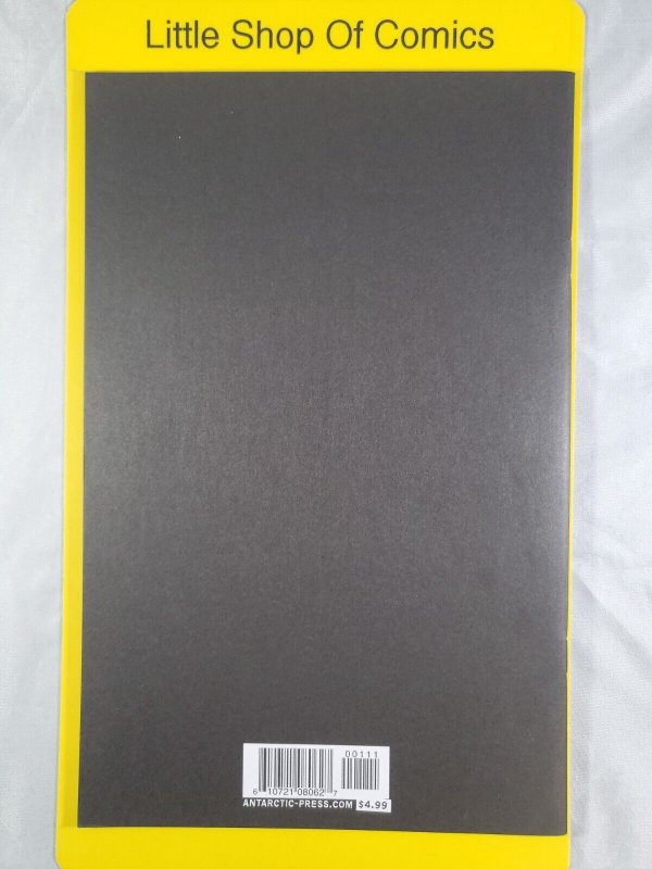 Horror Comics Sketchbook Blank Sketch Black  2020 Antarctic Press