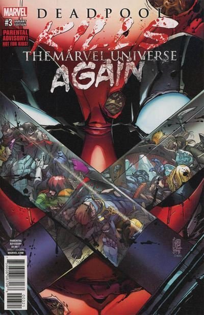 Deadpool Kills Marvel Universe Again #3 (Camuncoli Var) Marvel Comics Comic Book