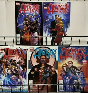 AVENGERS 1959 (Marvel,2011) #1-5 VF-NM COMPLETE!  Cold War Nick Fury!