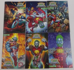 Captain Planet and the Planeteers #1-6 VF/NM complete series A Covers ; Dynamite