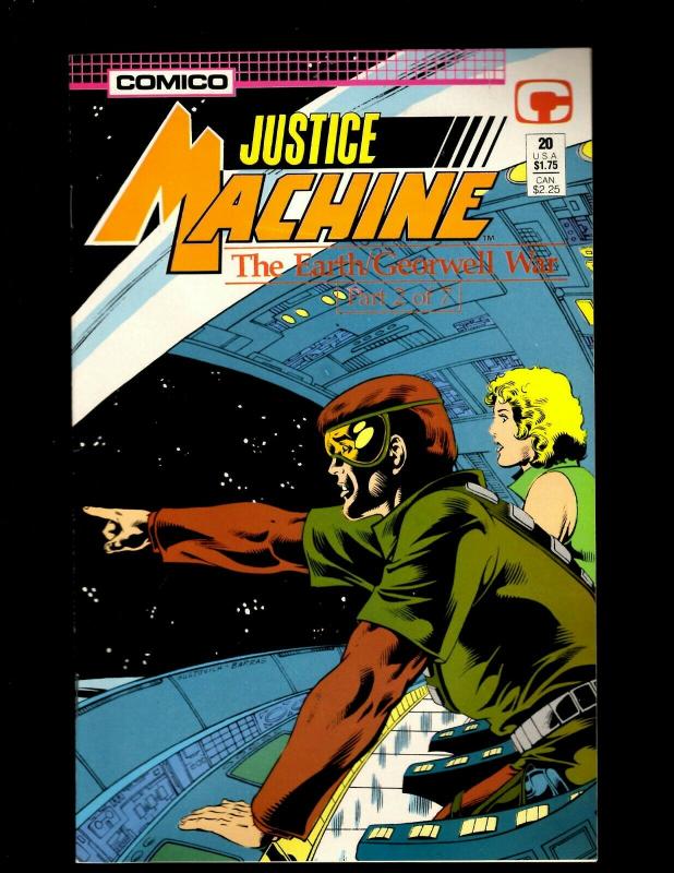 Lot of 11 Comics Justice Machine #9 13 14 15 16 17 18 20, Elementals #1 2 3 JF20