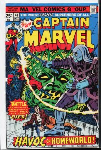 Captain Marvel #41 (1975) Captain Marvel