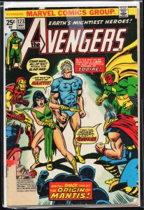 The Avengers #123 (1974) The Avengers [Key Issue]