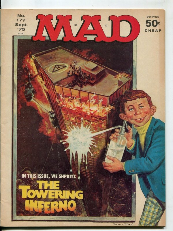 Mad-Magazine-#177-Sept-1975-Mort Drucker-Don Martin-David Berg