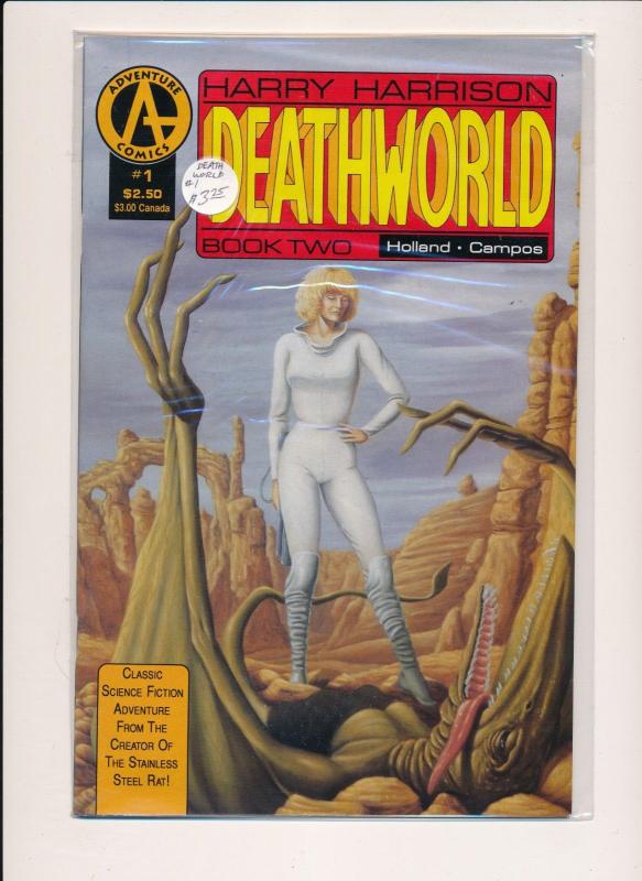 LOT OF 11! Harry Harrison DEATHWORLD includes 1st issue VF+ (PF51) 