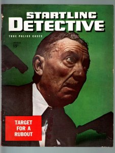 STARTLING DETECTIVE MAR 1946-TARGET FOR A RUBOUT-PULP-TRUE CRIME FN/VF