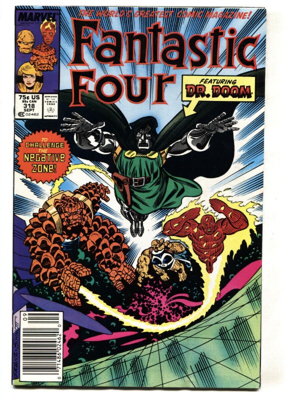 Fantastic Four #318-1988-Doctor Doom-NEWSSTAND-comic book