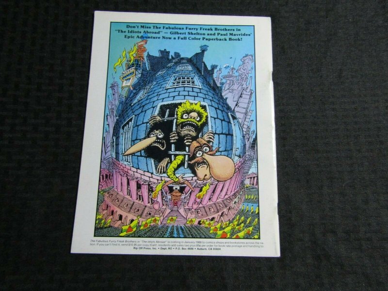 1988 RIP OFF COMIX #17 FVF 7.0 Dan O'Neill / Larry Welz