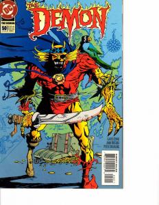Lot Of 2 The Demon DC Comic Book #49 50 AB3