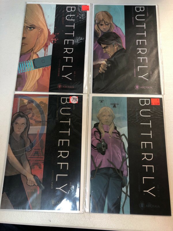 Butterfly (2014) #1 2 3 4 1 - 4 (VF/NM) Complete Set Marguerite Bennett 