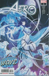 AERO #3 SIGNED BY GREG PAK MARVEL COMICS 2019 EB201