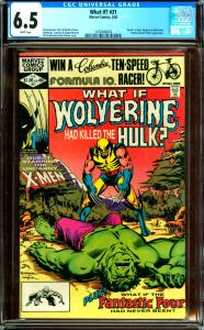 What If? #31 CGC 6.5 Death  of Hulk, Magneto & Wolverine