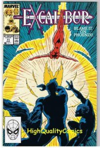 EXCALIBUR #11, NM, Phoenix, Captain Britain,1988 1989, more Marvel in store