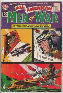 All-American Men of War #92 (Aug-62) VF High-Grade Johhny Cloud