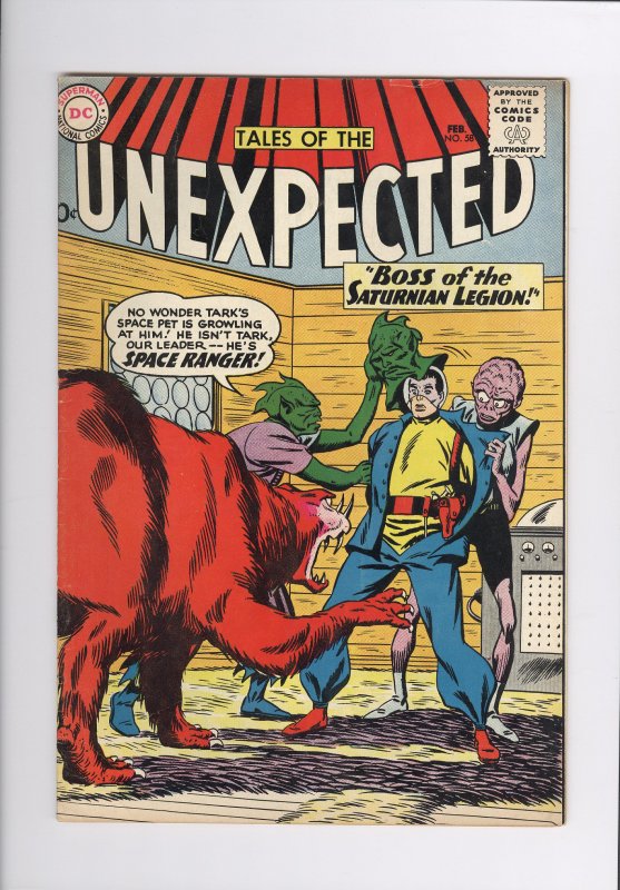 Tales of the Unexpected # 58  Fine Plus (F+)  High Grade (1961) Silver Age