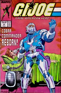 GI JOE Comic Issue 58 — Cobra Commander Returns 32 Pages Larry Hama 1987 Marvel