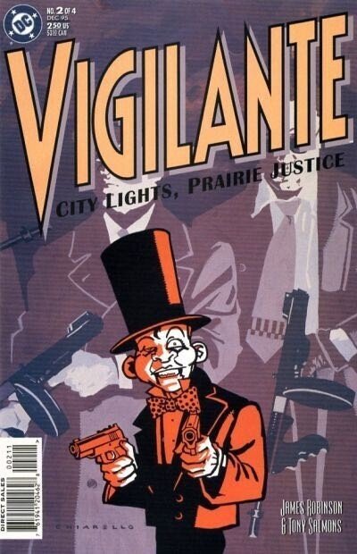 VIGILANTE : CITY LIGHTS, PRAIRIE JUSTICE COMPLETE SET 1-4  DC  1995
