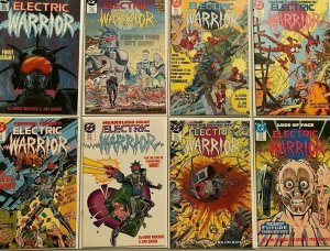 Electric warrior set:#1-18 8.5 VF+ (1986)