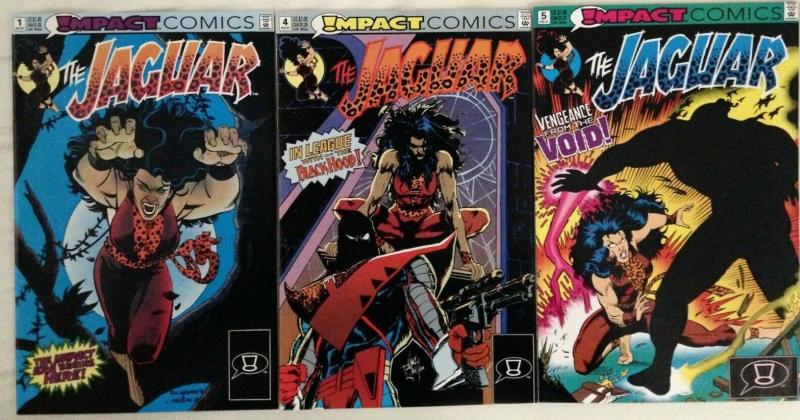 IMPACT COMICS LOT OF 12 - JAGUAR, FLY, WEBB, CRUSADERS, COMET