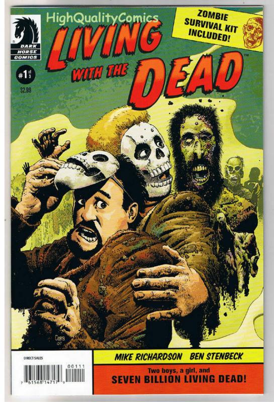 LIVING with the DEAD #1, NM, Richard Corben, Zombies, 2007, more RC in store