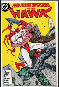 Teen Titans Spotlight #8 (1987) Hawk