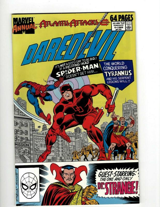 Lot of 6 Daredevil Marvel Comic Books 1 4 7 8 9 10 GK14