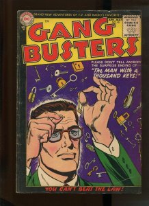 GANG BUSTERS #45 (4.5) THE MAN WITH A THOUSAND KEYS