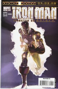 Iron Man #25 (2008)  NM+ to NM/M  original owner