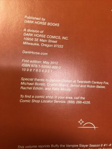 Buffy The Vampire Slayer Library Edition Season 8 (2012) (VF/NM) | 1st Ed