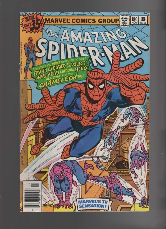 The Amazing Spider-Man #183,184 185 186 (1978)