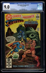 DC Comics Presents #47 CGC VF/NM 9.0 1st He-Man + Skeletor Masters of Universe!