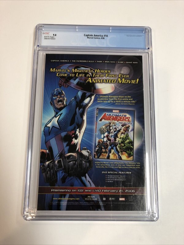 Captain America (2006) # 14 (CGC 9.8 WP) Bucky Regains Memory