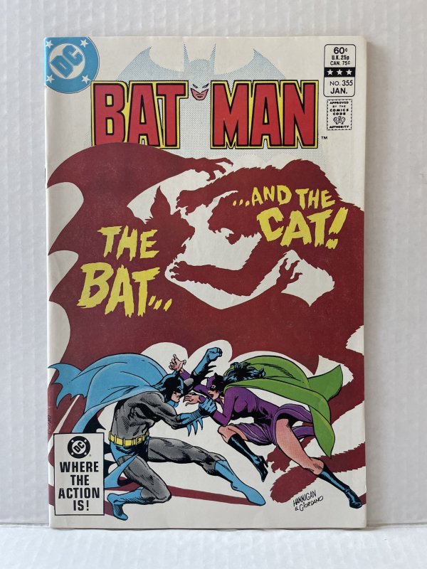 Batman #355 Direct Edition (1983) F/VF