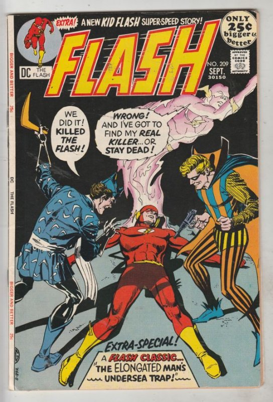 Flash, The #209 (Sep-71) VF+ High-Grade Flash