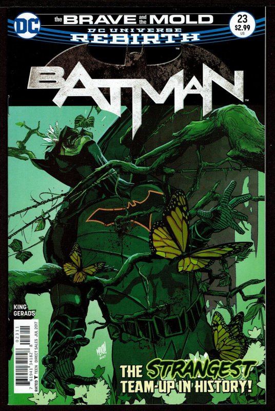 Batman #23 Rebirth (Jul 2017, DC) 9.4 NM