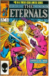 Eternals #6 Marvel Comics March Mar 1986 (VFNM)