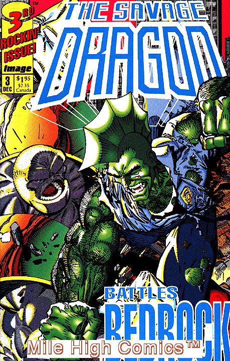 SAVAGE DRAGON (1992 Series)  #3 Very Good Comics Book