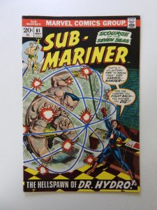 Sub-Mariner #61 (1973) VG+ condition
