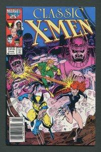 Classic X-Men #6 / 8.5 VFN+ Newsstand February 1987