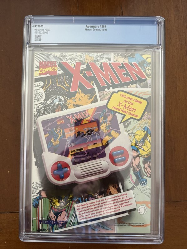 Avengers #367 CGC 9.8  Vision cover (1993)